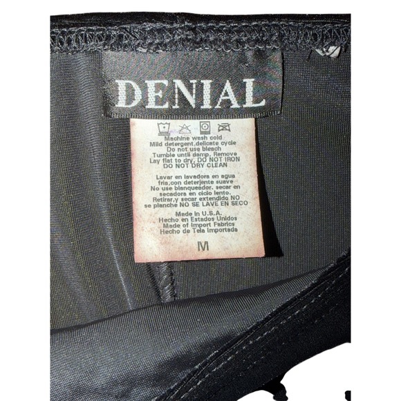 Whimsigoth Black Velvet Beaded Fringed Sleeveless Mini Dress Sz Medium goth ore - Picture 4 of 7